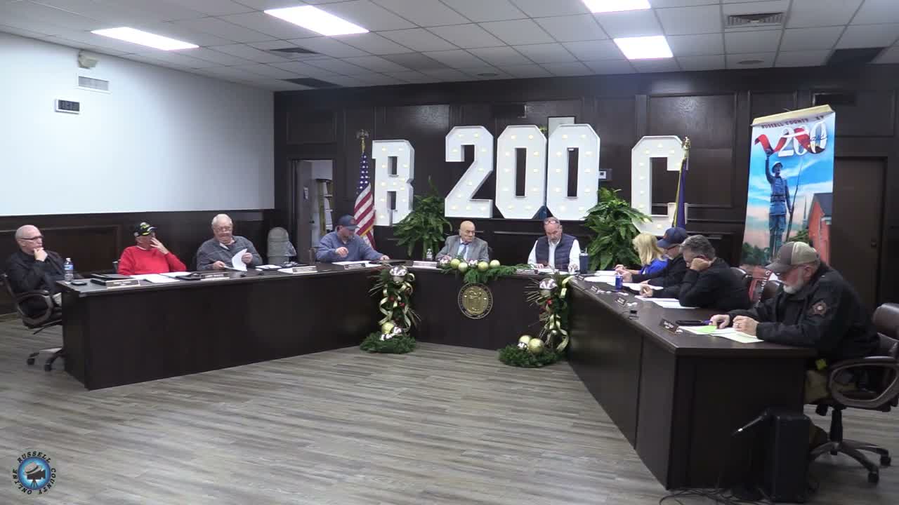 Russell County court confirms board appointments and honors tourism volunteers for bicentennial work