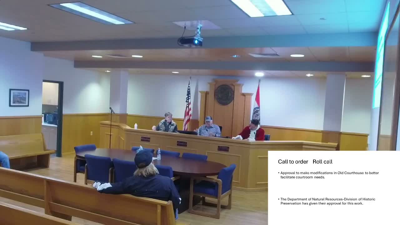 St. Francois County commissioners approve emergency removal of courthouse wall to create courtroom space