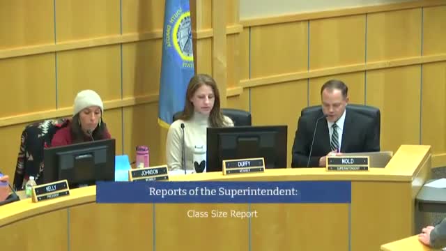 Sioux Falls board hears class-size report, affirms focus on keeping elementary classes small
