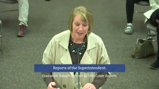 District reports rising on-time graduation rates; Freshman Academy and Connections highlighted