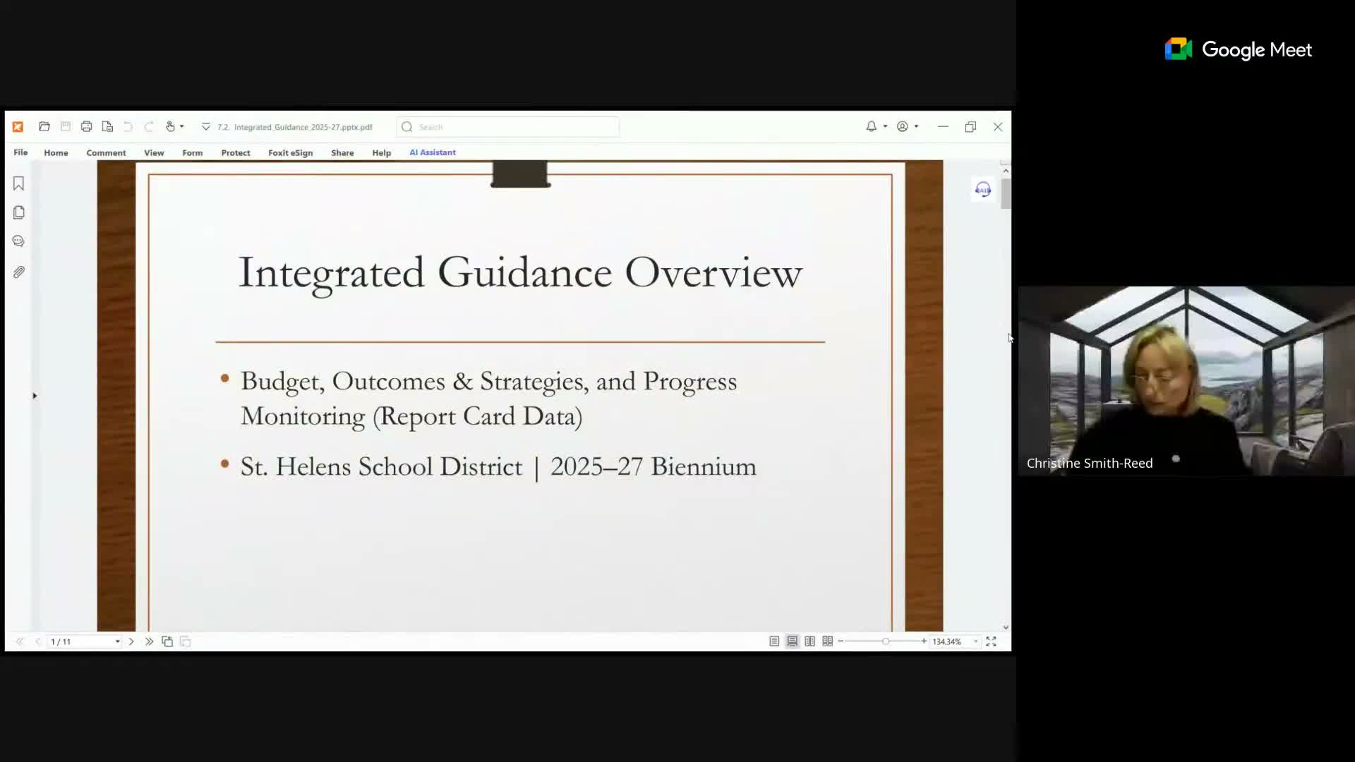 St. Helens board reviews SIA integrated-guidance plan, sets student-outcome targets