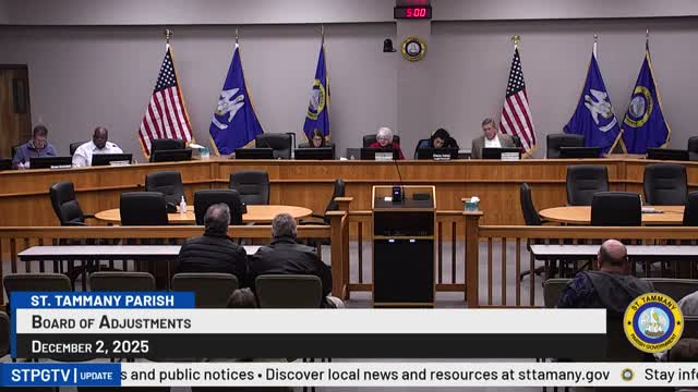 Board of Adjustment approves several variances, postpones others; requests member training