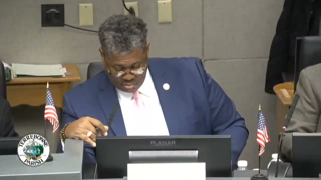 Terrebonne Parish council adopts 2026 budget after hour-long dispute over raises and procedure