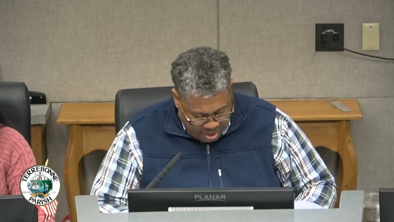 Terrebonne Parish council approves series of surplus property sales, budgets and grant agreements
