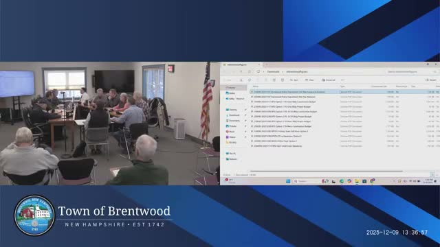 Brentwood committee backs standalone police station, sends recommendation to Select Board