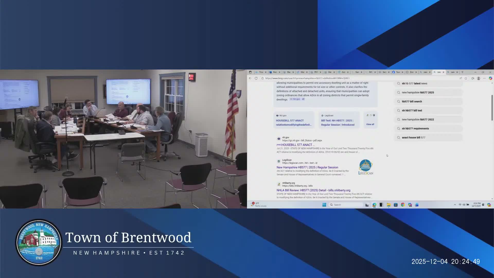 Planning board sends district changes for North Road and Pine Road to public hearing