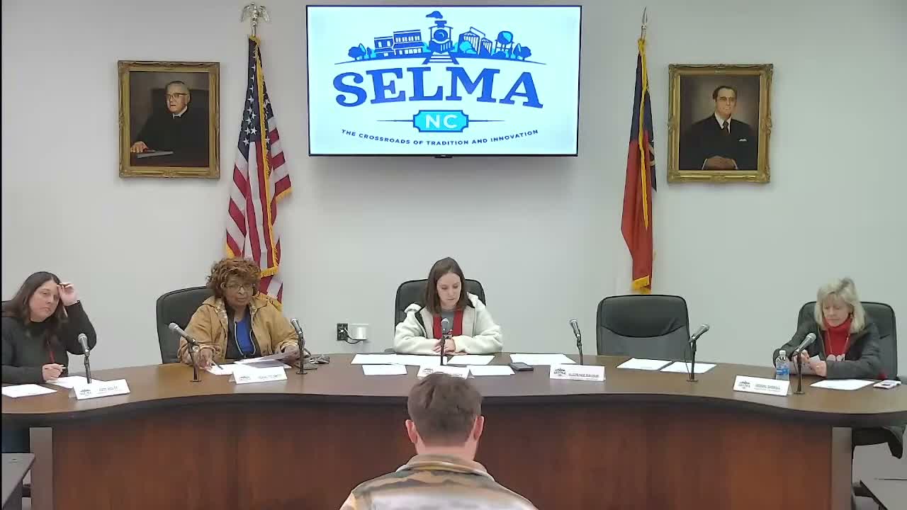 Planning staff briefs commission on FY26/27 budget timeline and West Selma map amendment