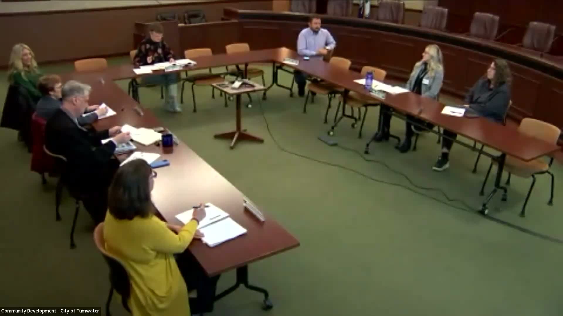 Tumwater planning commission forwards 2025 development-code update to city council