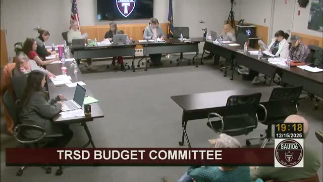 Timberlane budget committee recommends $88.211 million budget, approves a few staffing additions
