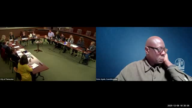 Tumwater staff unveil 2026 long‑range work program, prioritize housing coordinator and homeless‑shelter study