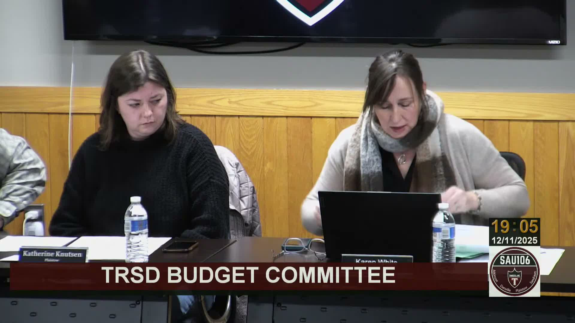 Timberlane committee trims $3.8M from proposed $92M FY27 budget after hour-long review