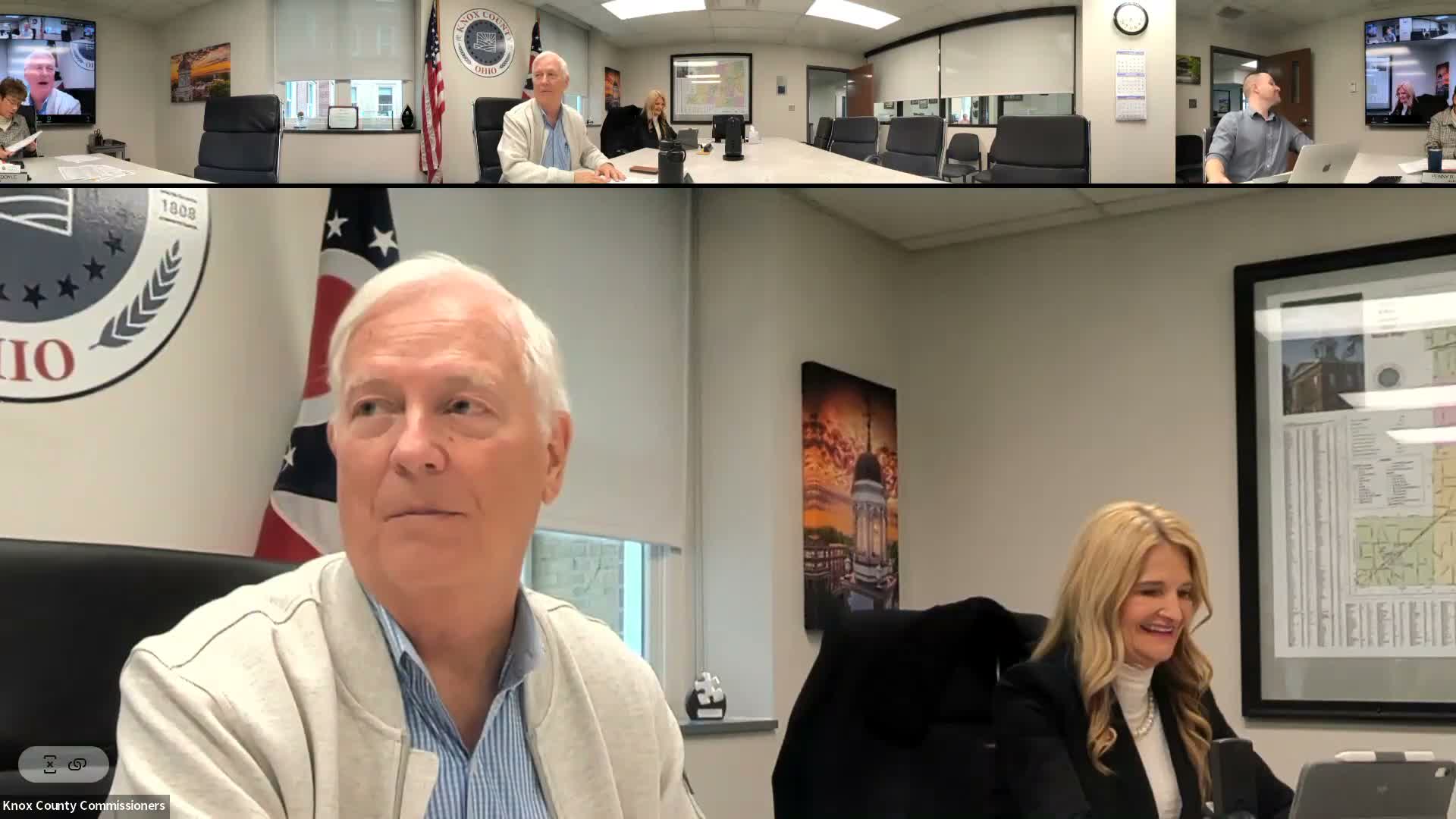 Knox County commissioners approve food-drive proclamation, county land valuation renewal and an auditing agreement; receive facility and finance updates