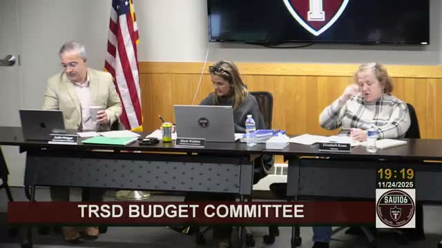 Timberlane committee reviews cost of proposed tuition‑free full‑day kindergarten; first‑year net cost estimated about $271,000