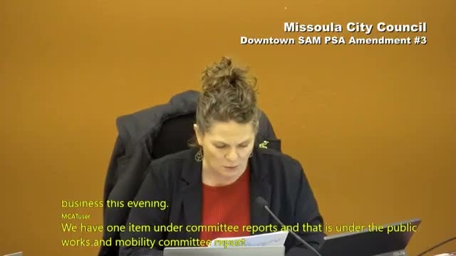 Missoula council approves $2.47 million amendment to advance Downtown safety and mobility design