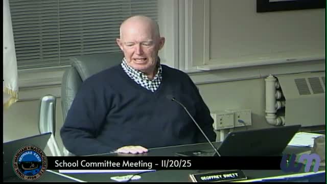 Select board liaison urges CTE tours be scheduled before Dec. 1 so students can apply to Upper Cape Tech