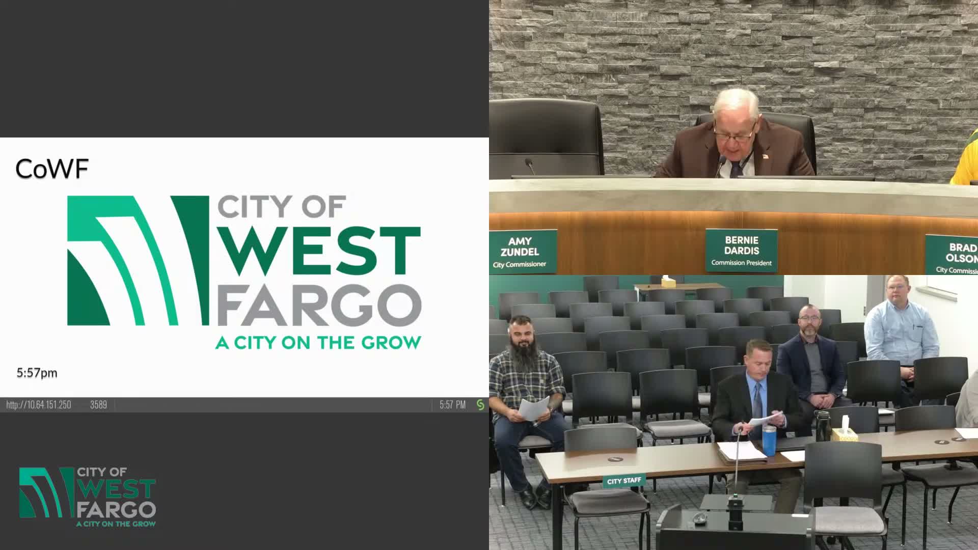 Commission approves multiple infrastructure and administrative items including sidewalk districts, IT CIP, indigent defense renewal and 2026 calendar