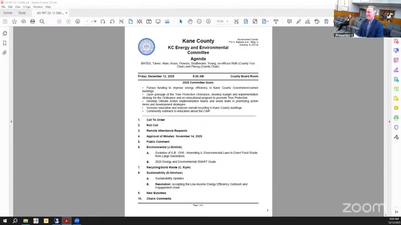 Kane County committee hears state food-scrap bill and weighs local support