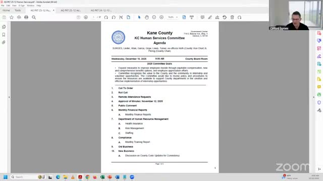 Human Services Committee asks state's attorney to flag county code inconsistencies