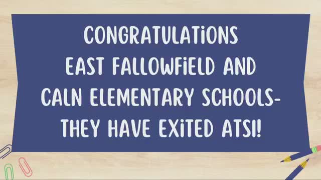 Superintendent: four Coatesville schools exited federal improvement designations; district highlights community outreach