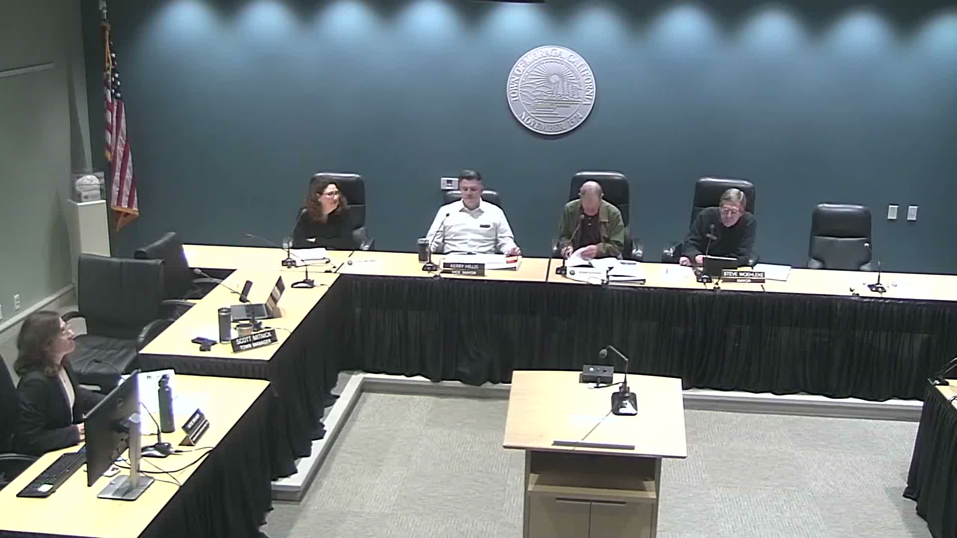 Moraga committee debates 50% reserve target and approves recommendations to allocate $367,873 in one-time funds to studies