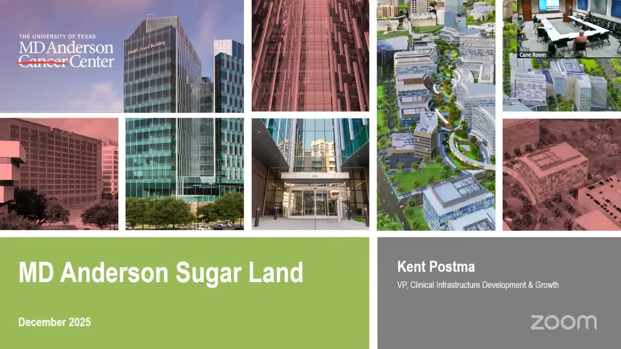 MD Anderson unveils 500,000-sq.-ft. Sugar Land campus; site to employ about 530