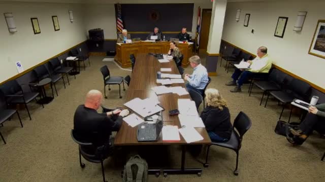 Cole County commissioners review capital priorities, jail HVAC and shop expansion amid 2026 budget talks