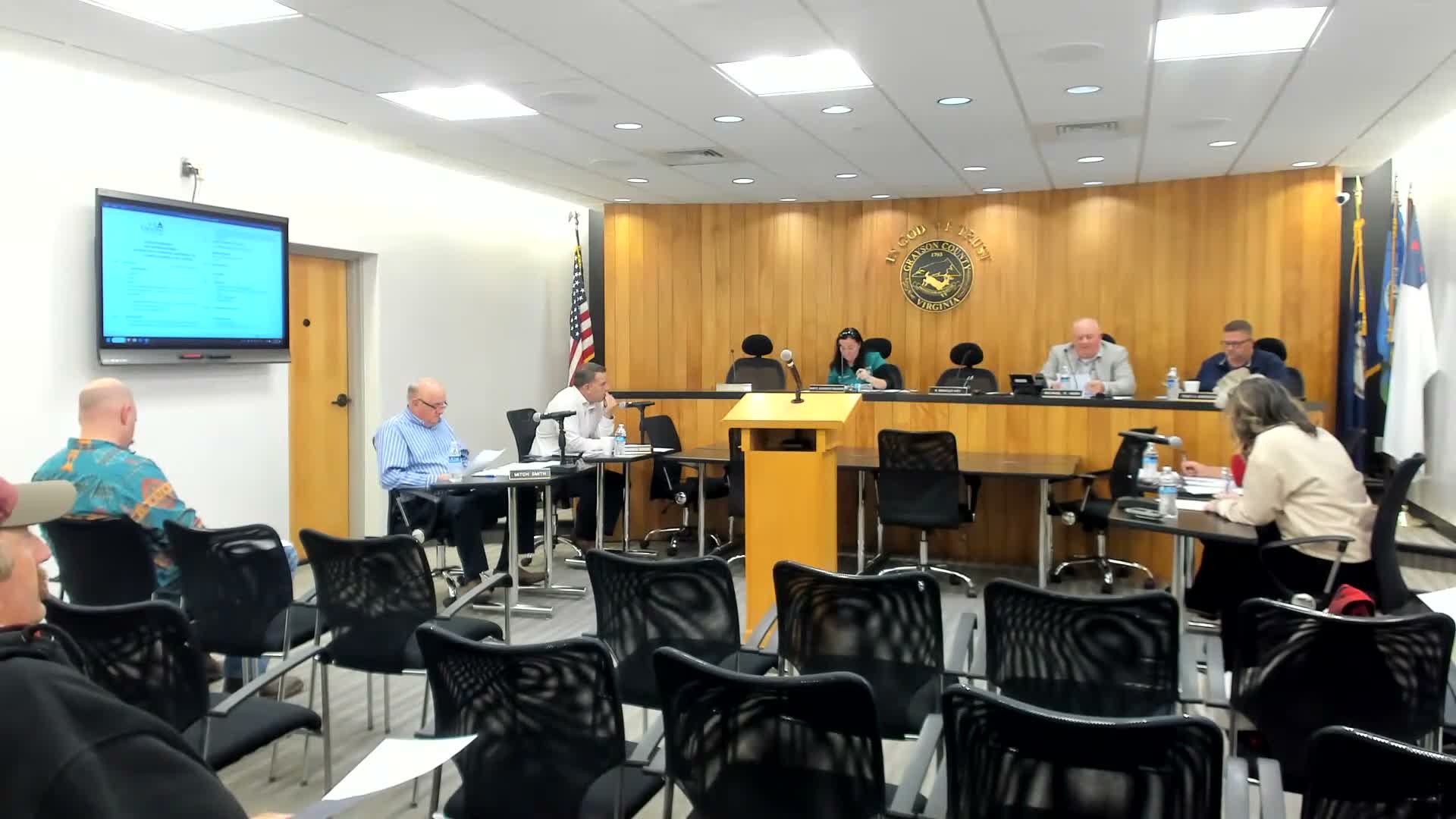 Grayson County board approves appointments, budget calendar and schedules organizational meeting