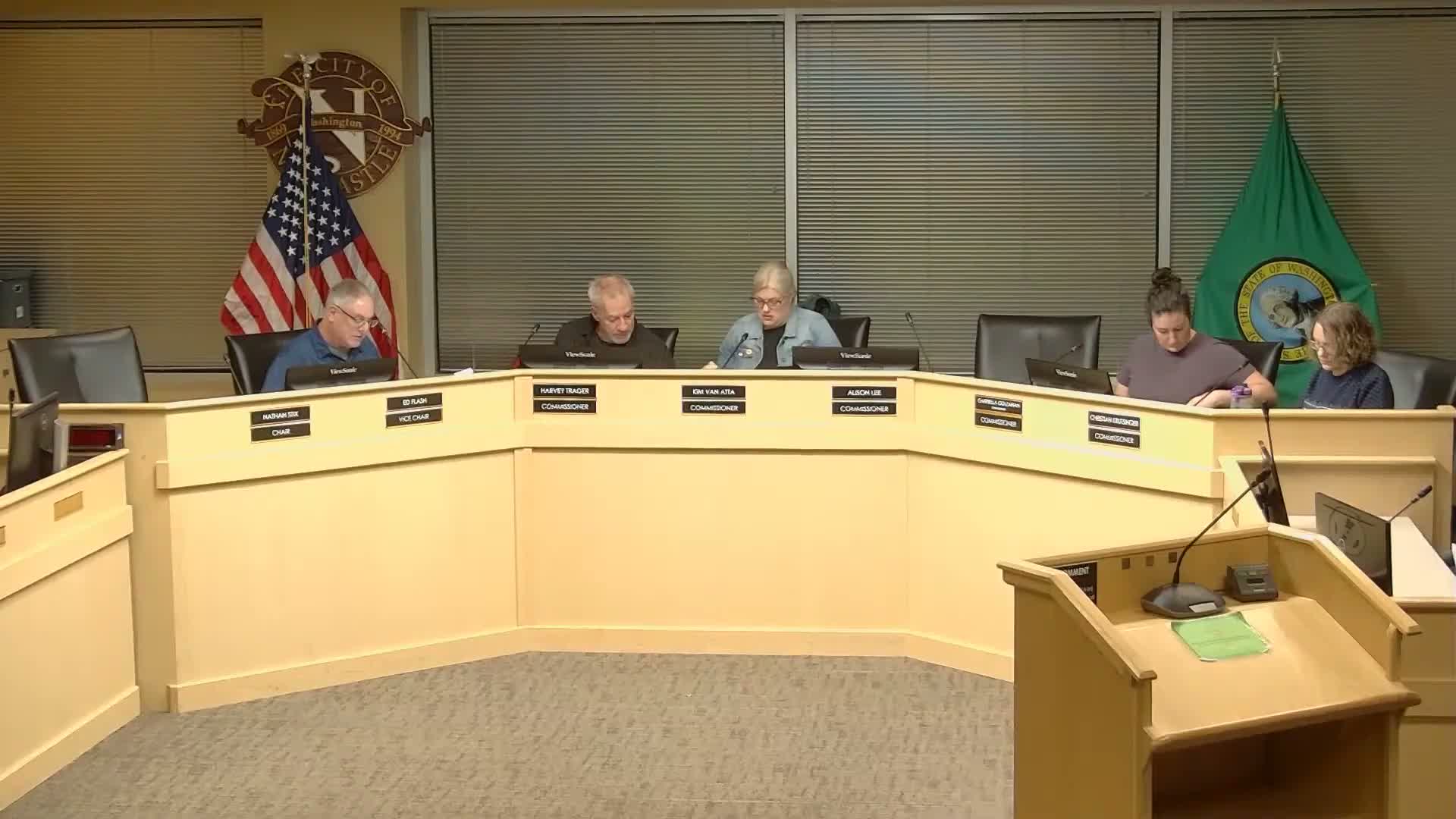 Commission reviews annual work plan ahead of Jan. 20 council presentation