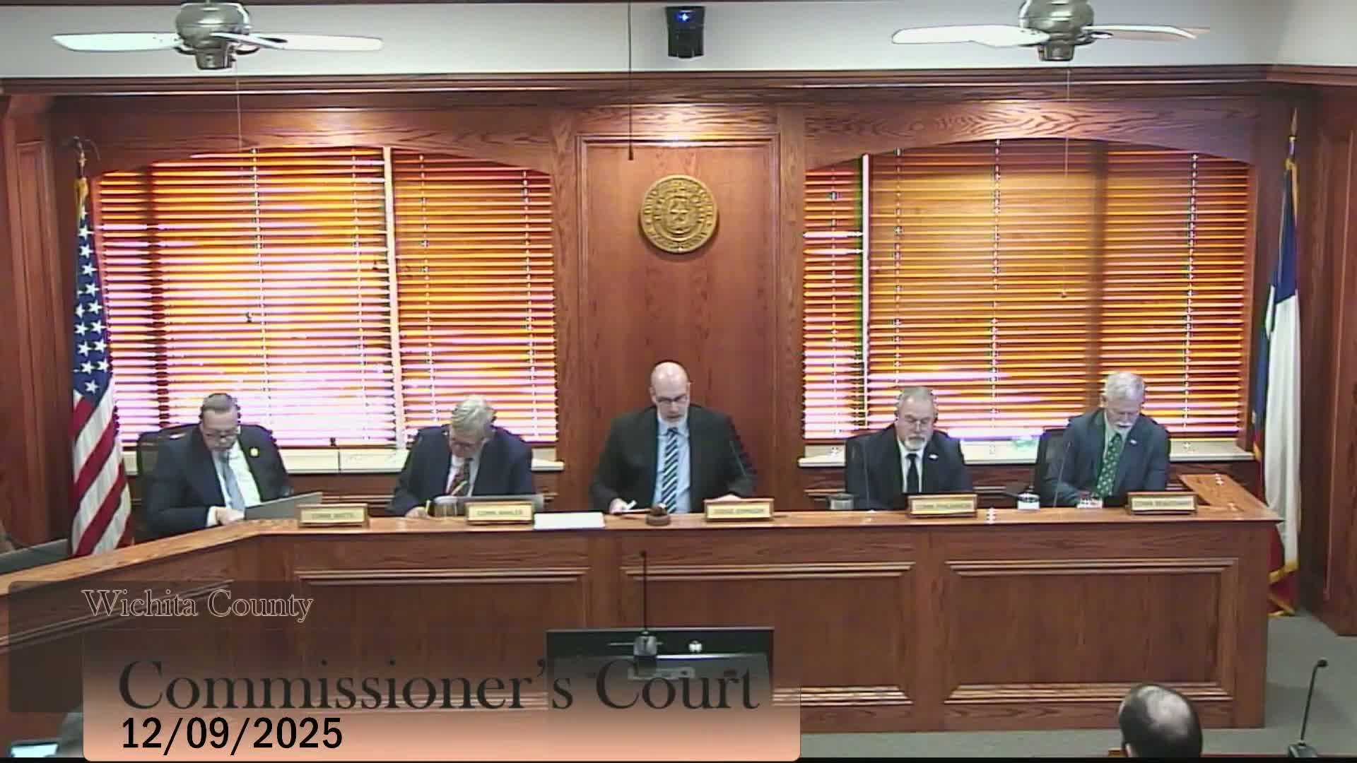 Wichita County Commissioners approve multiple procurement and budget moves, authorize another solar PILOT