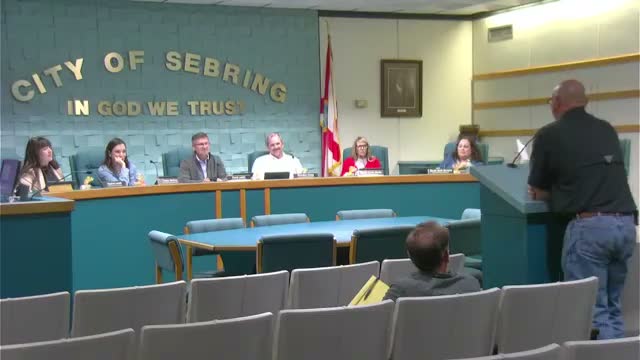 Downtown parking concerns raised to Sebring CRA as new projects arrive