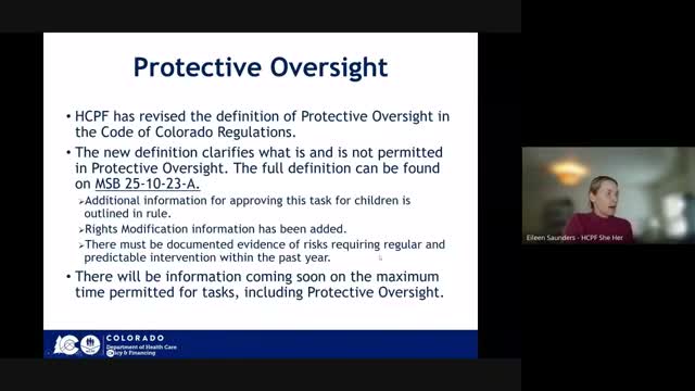HCPF outlines soft caps, 56‑hour caregiver limit and fast rule timeline for Community First Choice services