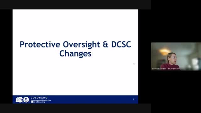 HCPF updates Direct Care Services calculator, cites UMass task standards; CFC enrollment at nearly 15,000
