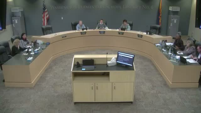 Washington Elementary board approves FY25–26 expenditure revision after officials cite $3.4 million enrollment-driven shortfall