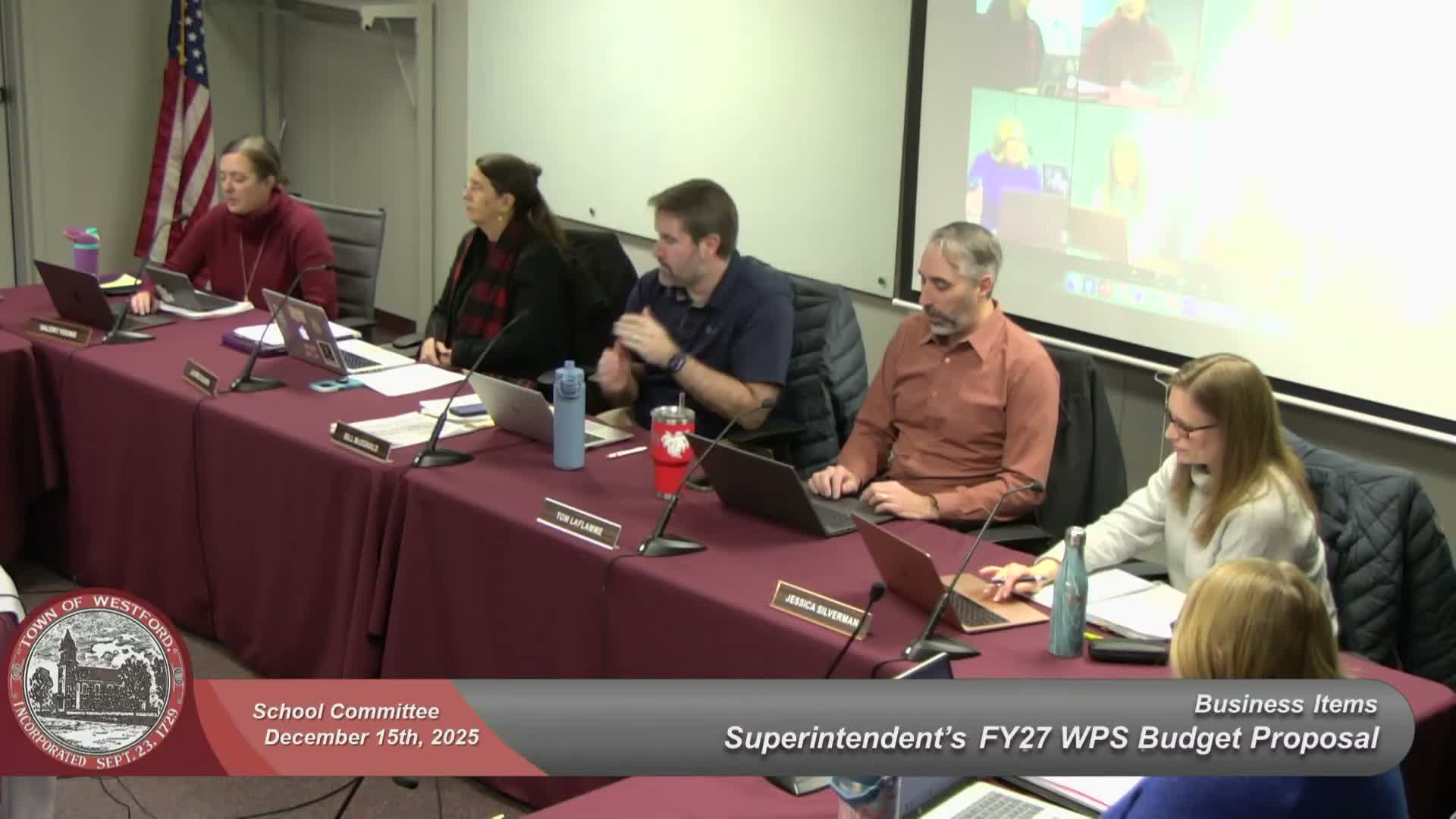 Committee reviews athletics fees and budget breakdown as district eyes $25 base fee increase