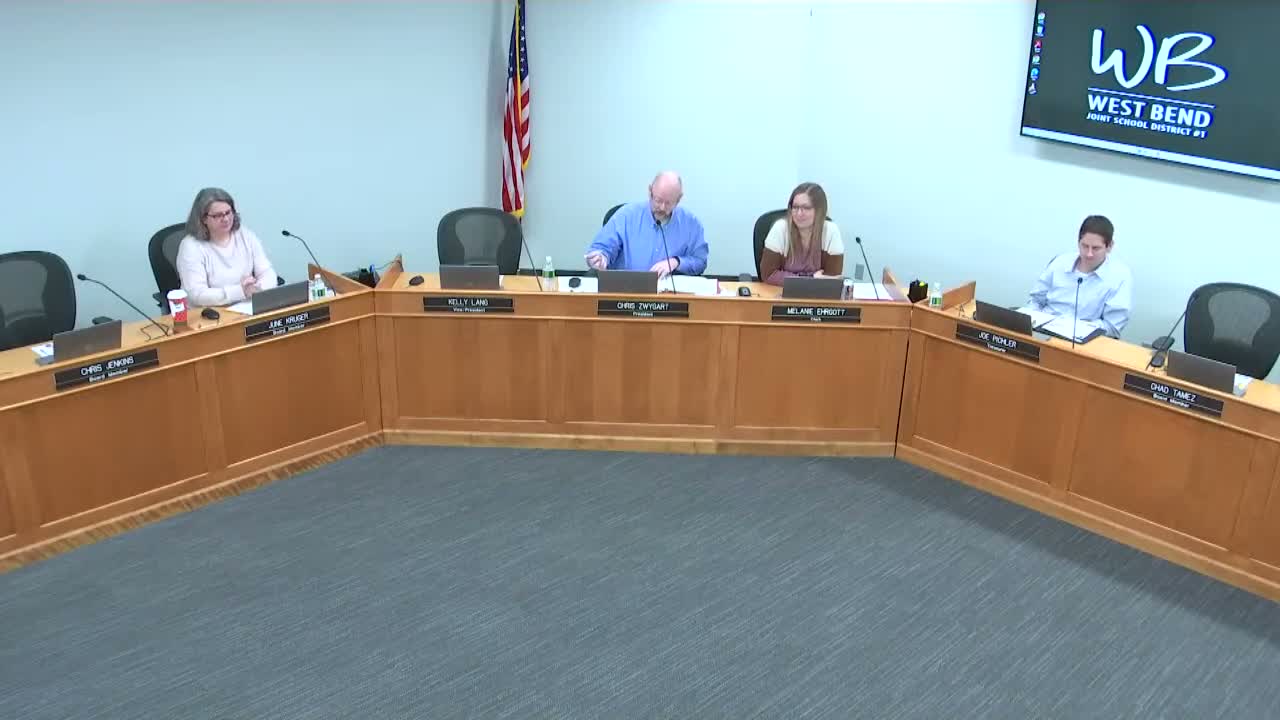 West Bend superintendent outlines January–February public engagement on high school configuration