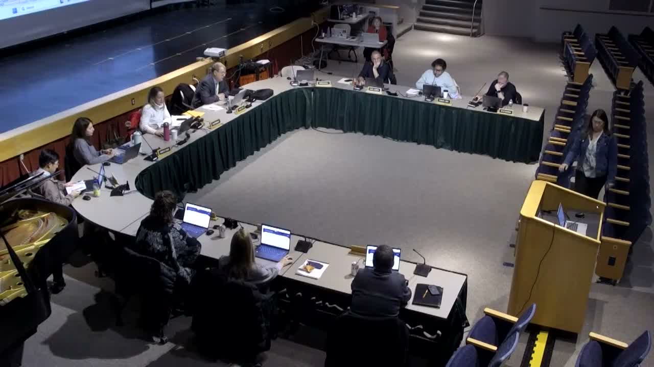 Superintendent updates board on $52M high-school project and Panorama student screener