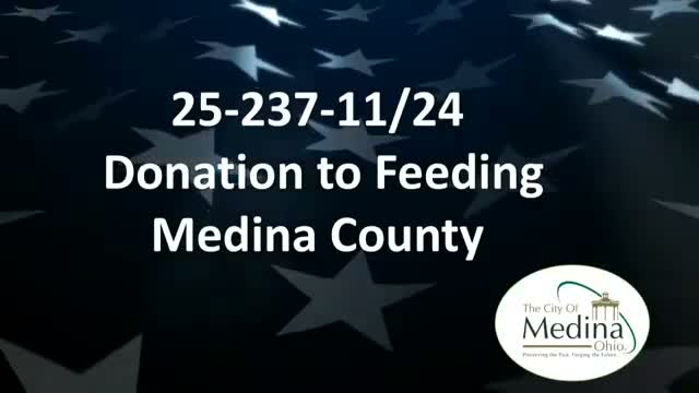Finance committee approves up to $50,000 to Feeding Medina County for city residents