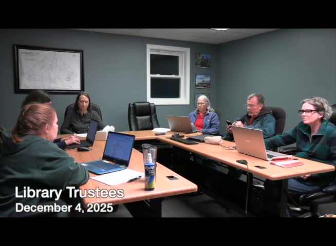 Hubbardston library director reports steady use, warns FY27 funding floor needed to keep state certification