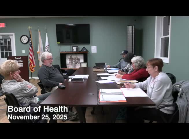 Hubbardston Board of Health tables some Title 5 approvals, holds permits pending paperwork