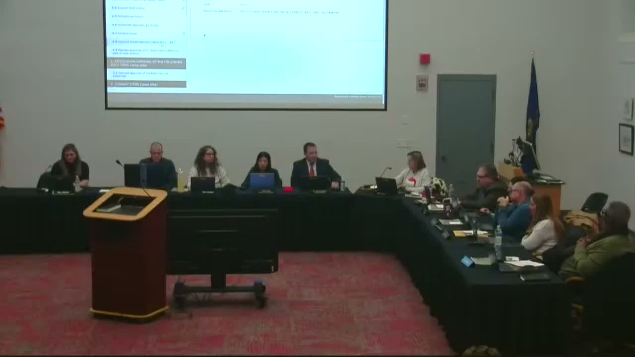 Votes at a glance: Wilson SD board approves superintendent items, contracts, budget opt‑out and program of studies