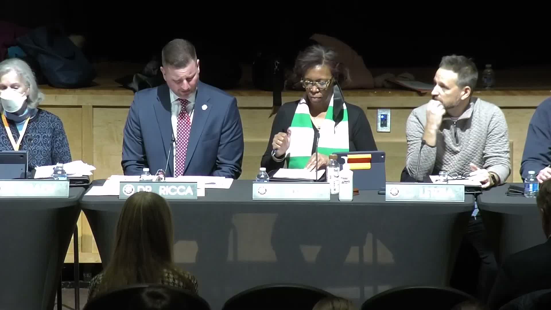 White Plains honors 184 scholar athletes at December board meeting