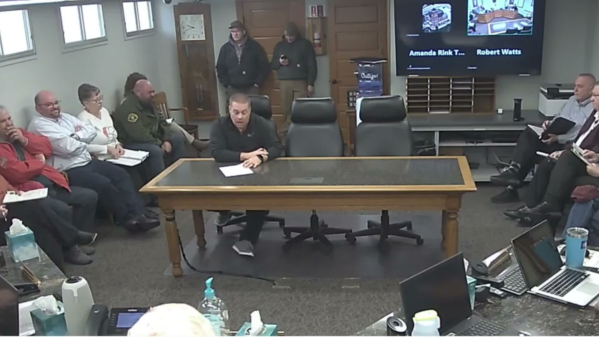 Supervisors review draft agreements to allow county to maintain secondary road extensions inside city limits