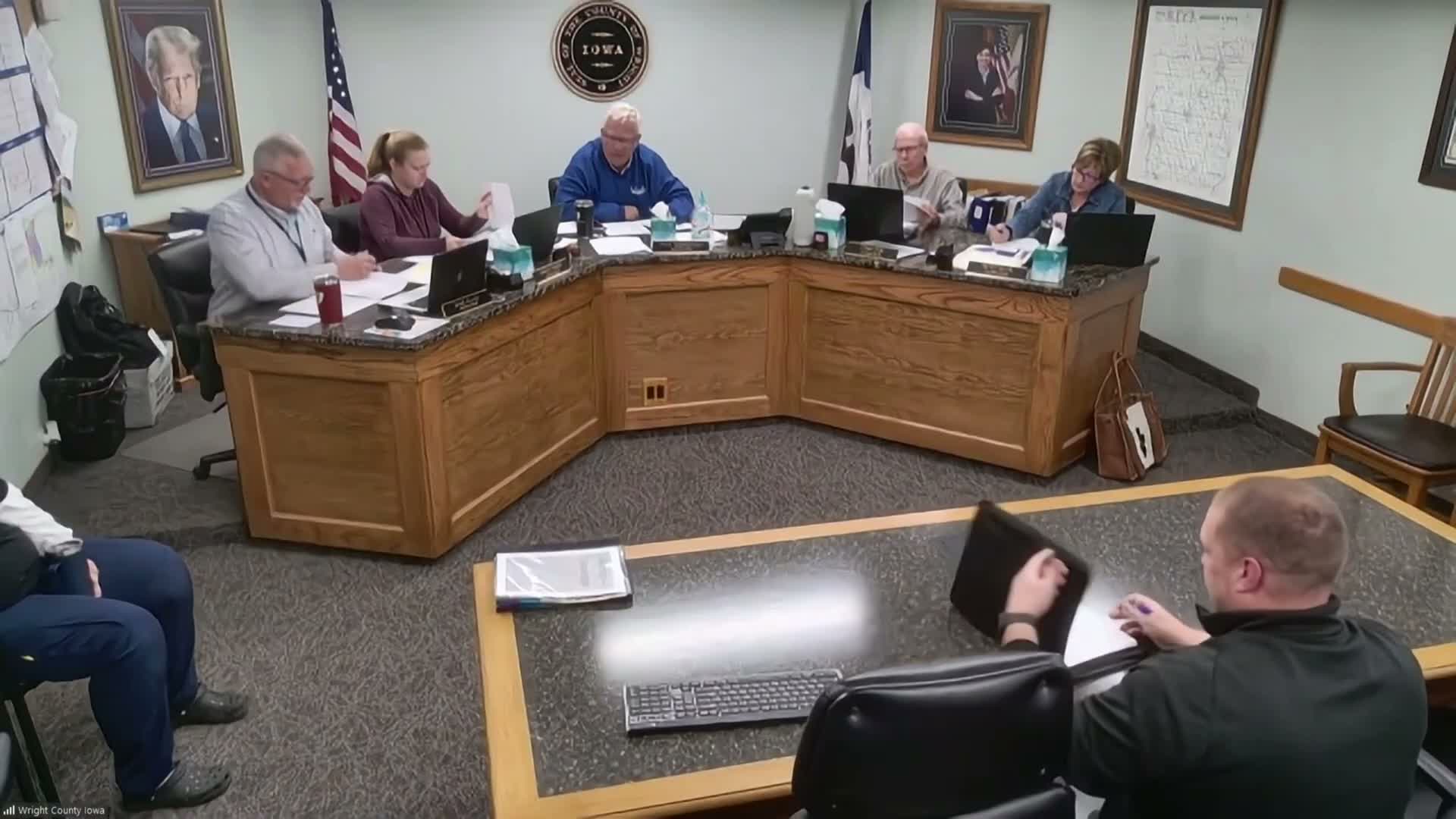 Staff reports shortfall in Heart of Iowa housing match; supervisors take information only