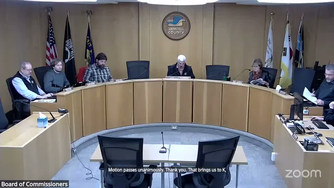 Board approves zone change for former meat‑processing site near Dayton, staff recommended approval