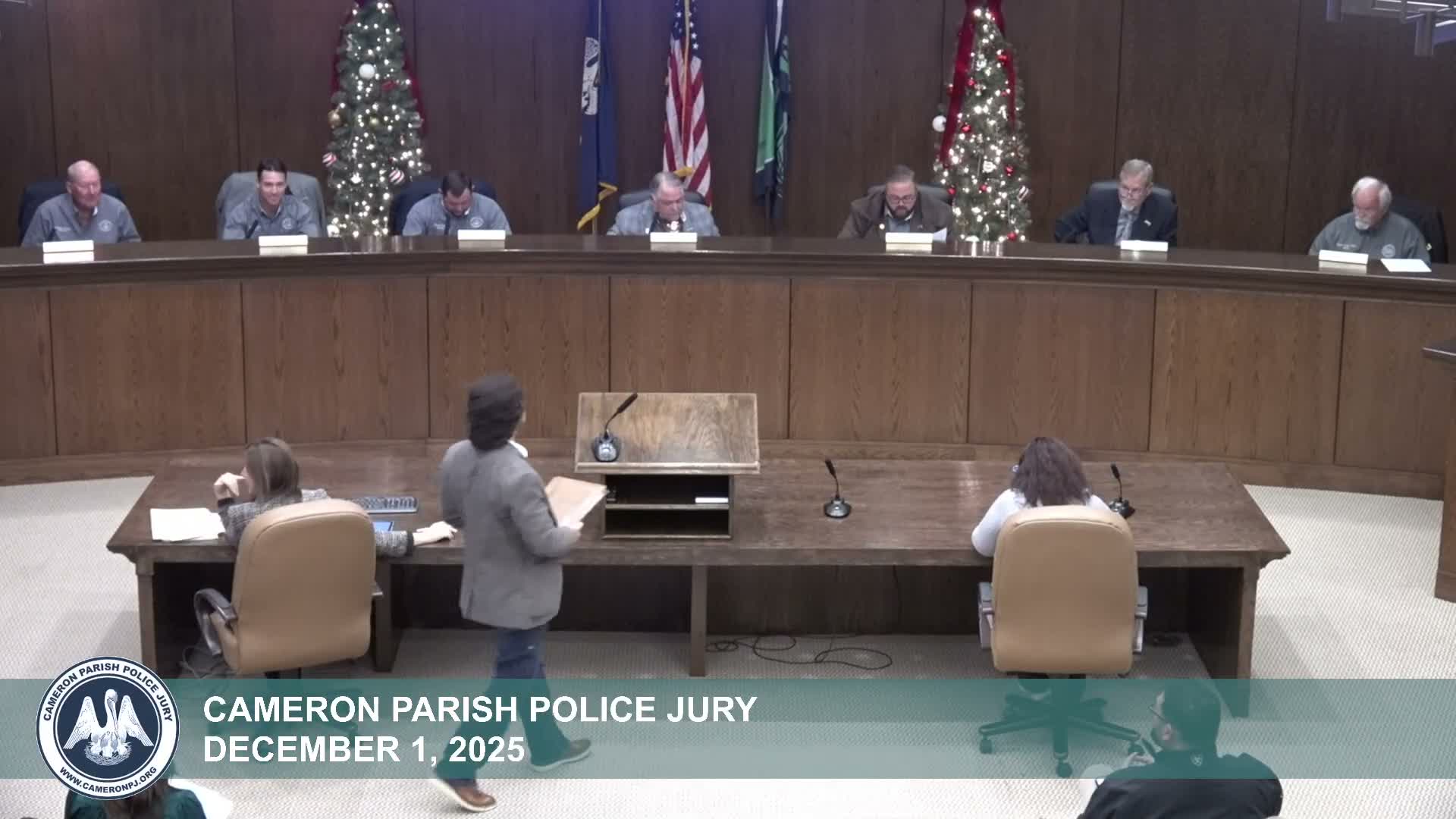 Jurors debate change orders, insurance and schedule for North Cameron EOC; one change order removed for review