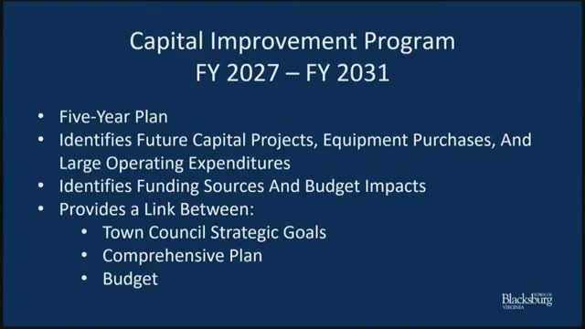 Council approves routine easement and tax items, makes appointments and introduces the five‑year CIP