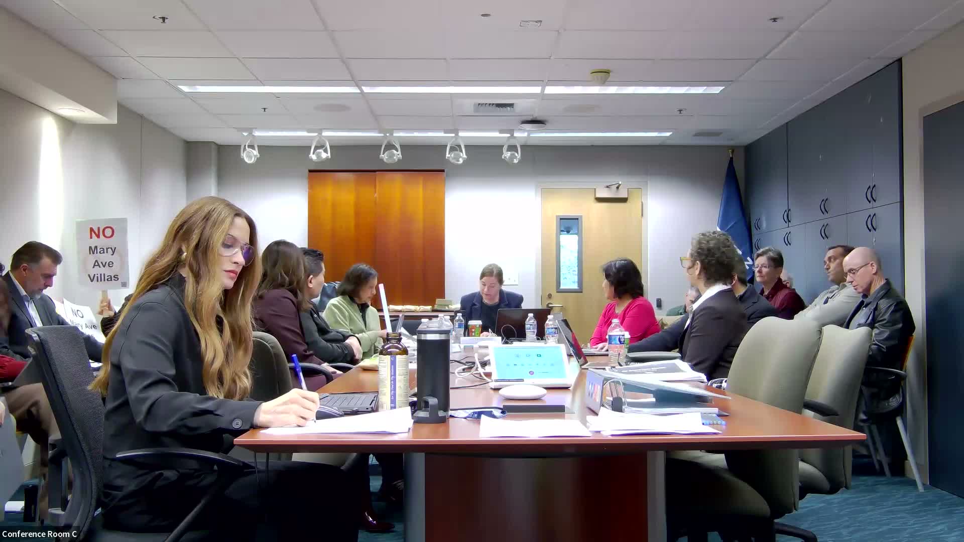 Council appoints negotiators for Mary Avenue affordable‑housing project after heated debate; motion passes 3‑2