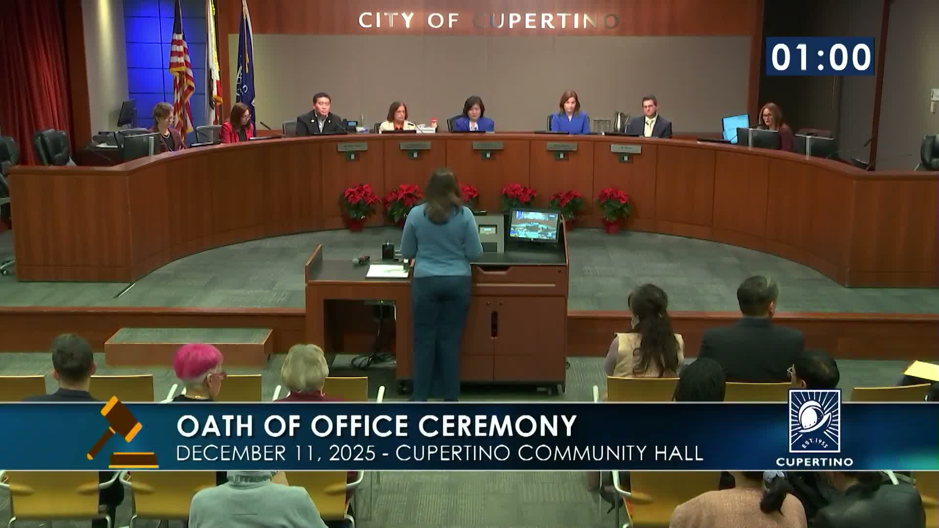 Cupertino council unanimously elects Kitty Moore mayor and Lianne Fang Chow vice mayor after contentious public comment