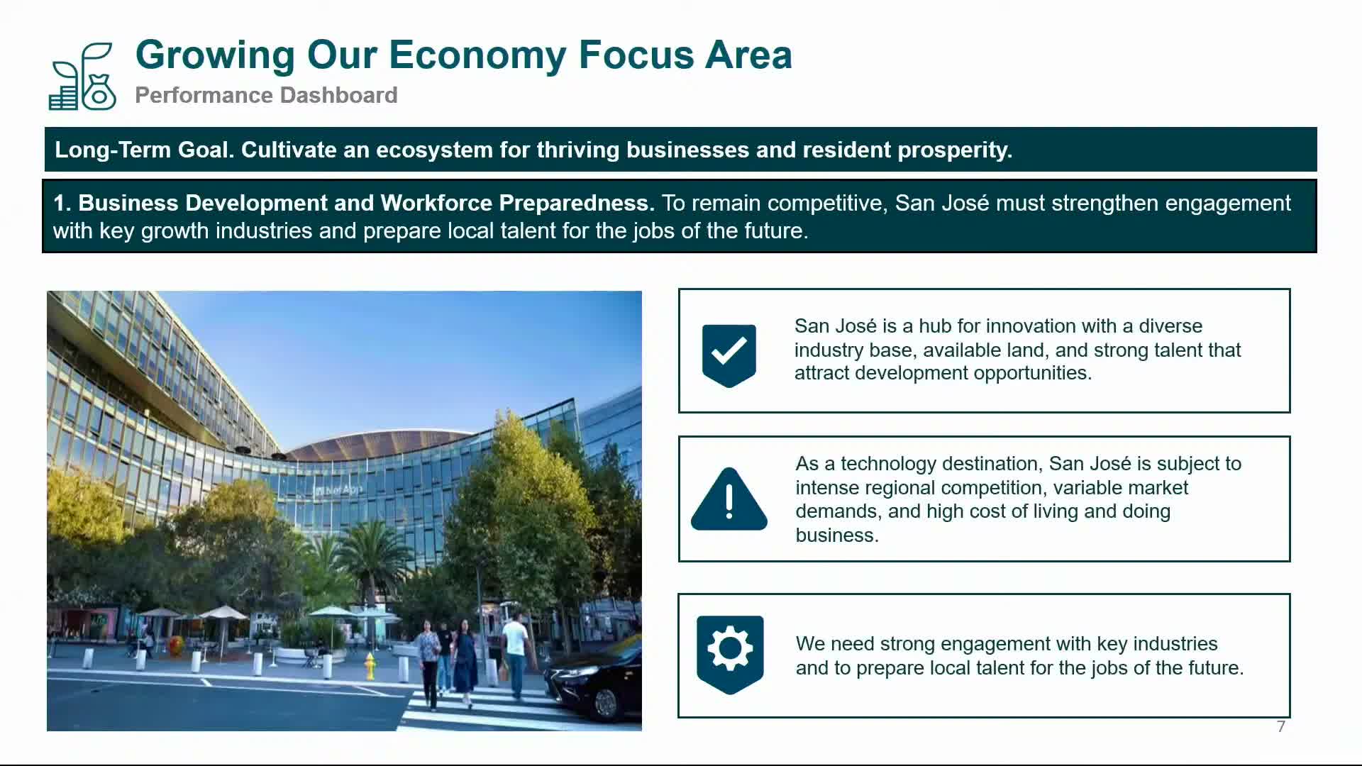 San Jose previews data center pipeline, business incentives and entertainment district planning