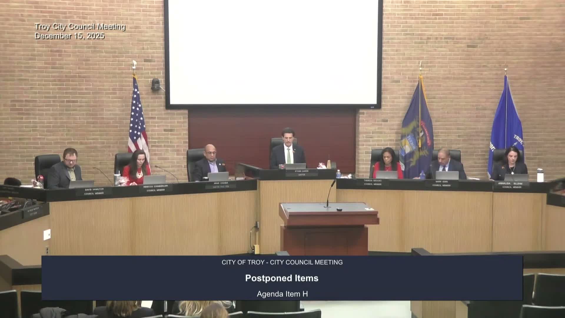 Troy City Council approves appointments, student representatives and consent agenda